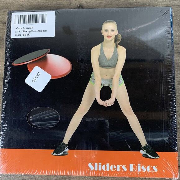 2PCS Gym Dual Sided Gliding Discs Fitness Core Sliders Home Abs Exercise Workout - Picture 5 of 12